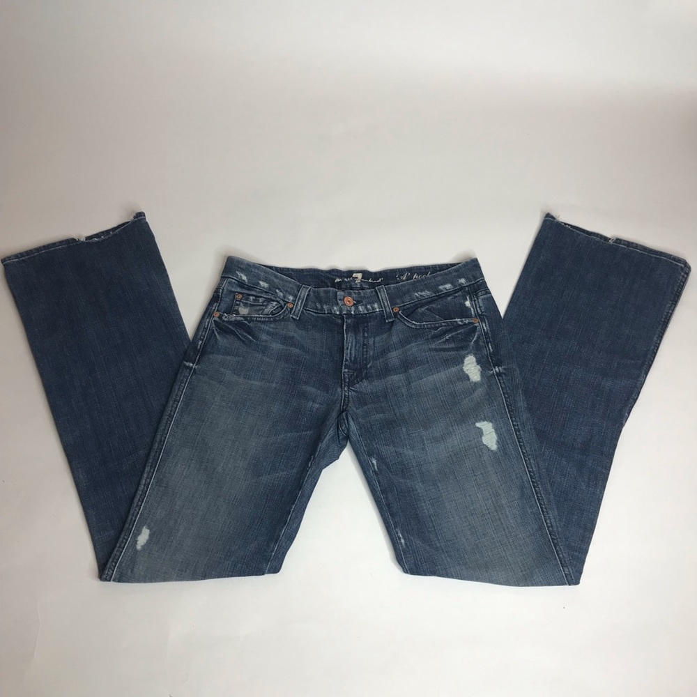 7 for all mankind A packet distress vintage Boston - Picture 2 of 8